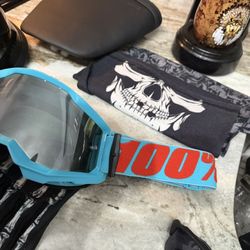 Motorcycle accessories  Helmet  Glasses  Face mask  Gloves Gsxr back seat cover  Selling cheap!!