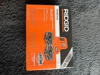 18V MAX Output Starter Kit with (2) 4.0 Ah Batteries and Charger