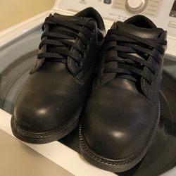 Safe T Step Comfort Mens Size 11W Waterproof Work Shoes Oil Slip Resistant