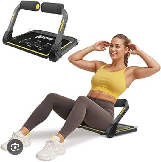 Ziwwvy Abdominal Fitness Equipment Multifunctional Sit-Up Assistant Abdominal Exercise Equipment Home Gym Fitness Equipment