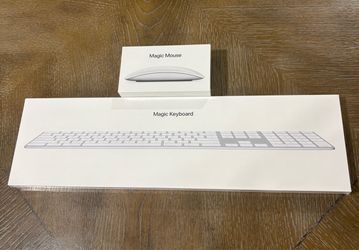 Apple Magic Keyboard & Magic Mouse - Brand New, Sealed