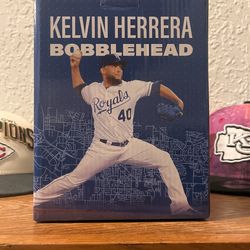 Kc Royals Pitcher Kelvin Herrera Bobblehead 