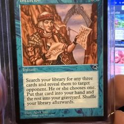 Intuition (Tempest) MTG NM