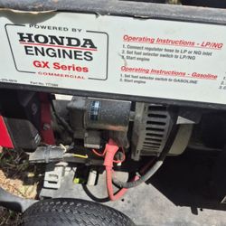 Northstar Generator 8000 Motor Honda 