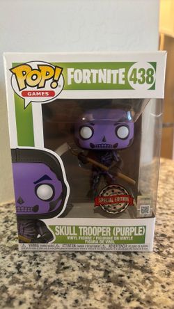 Funko Pop (purple skull trooper)