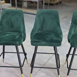 Counter high 4 chairs set