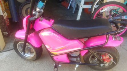 Girl motorcycle