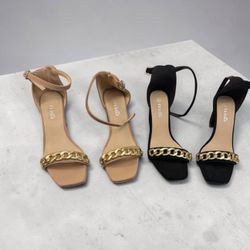 2 New Sets Of Heel Sandals 