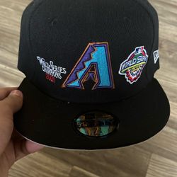 Arizona Diamond Backs Baseball Hat Size 7-1/8