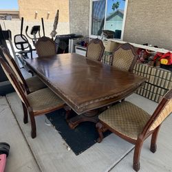 Table With Chairs - Dining Room