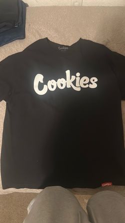Cookies White Logo Black T-Shirt