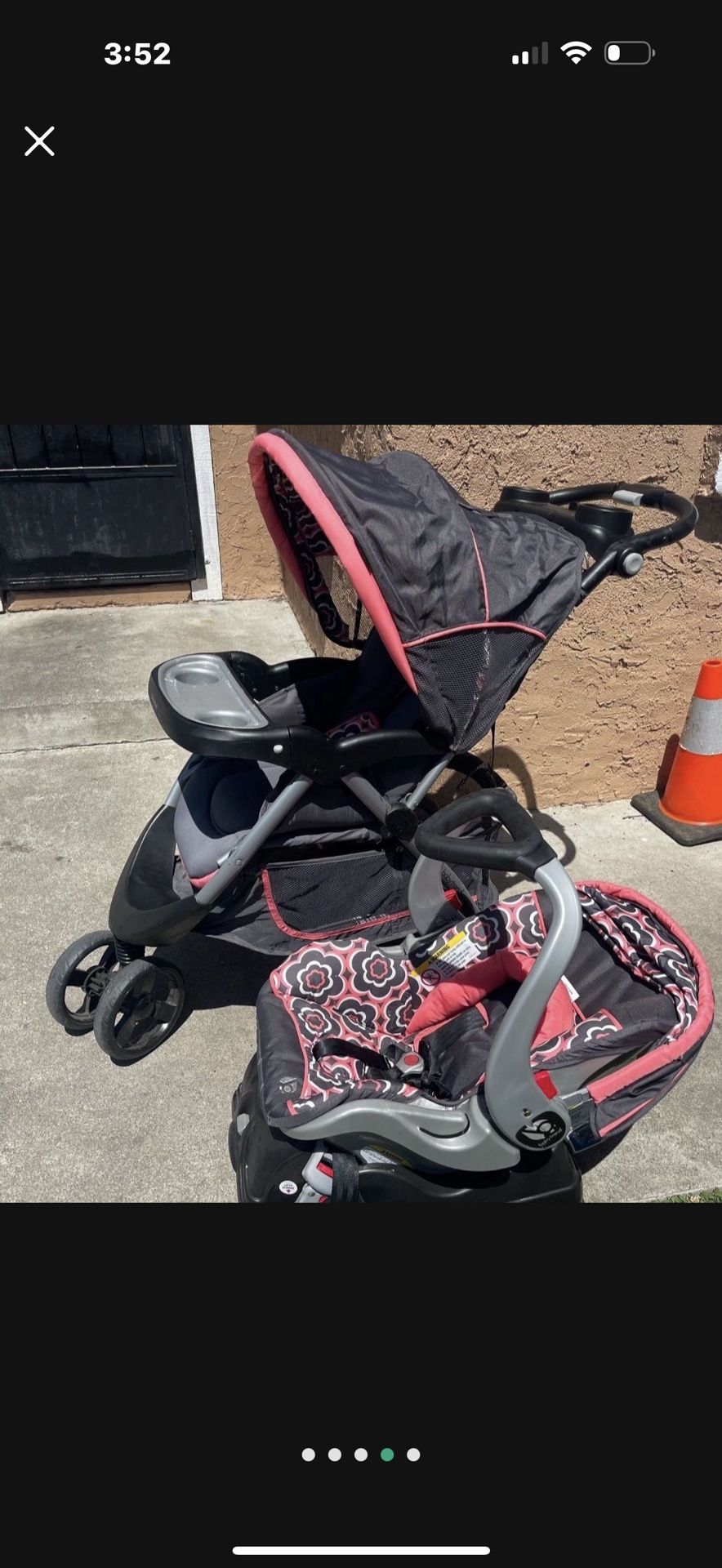 Stroller Baby Pink