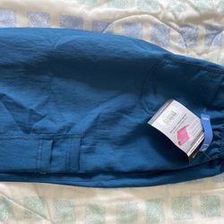 Brand New WonderWink Caribbean Blue Scrub Pants  