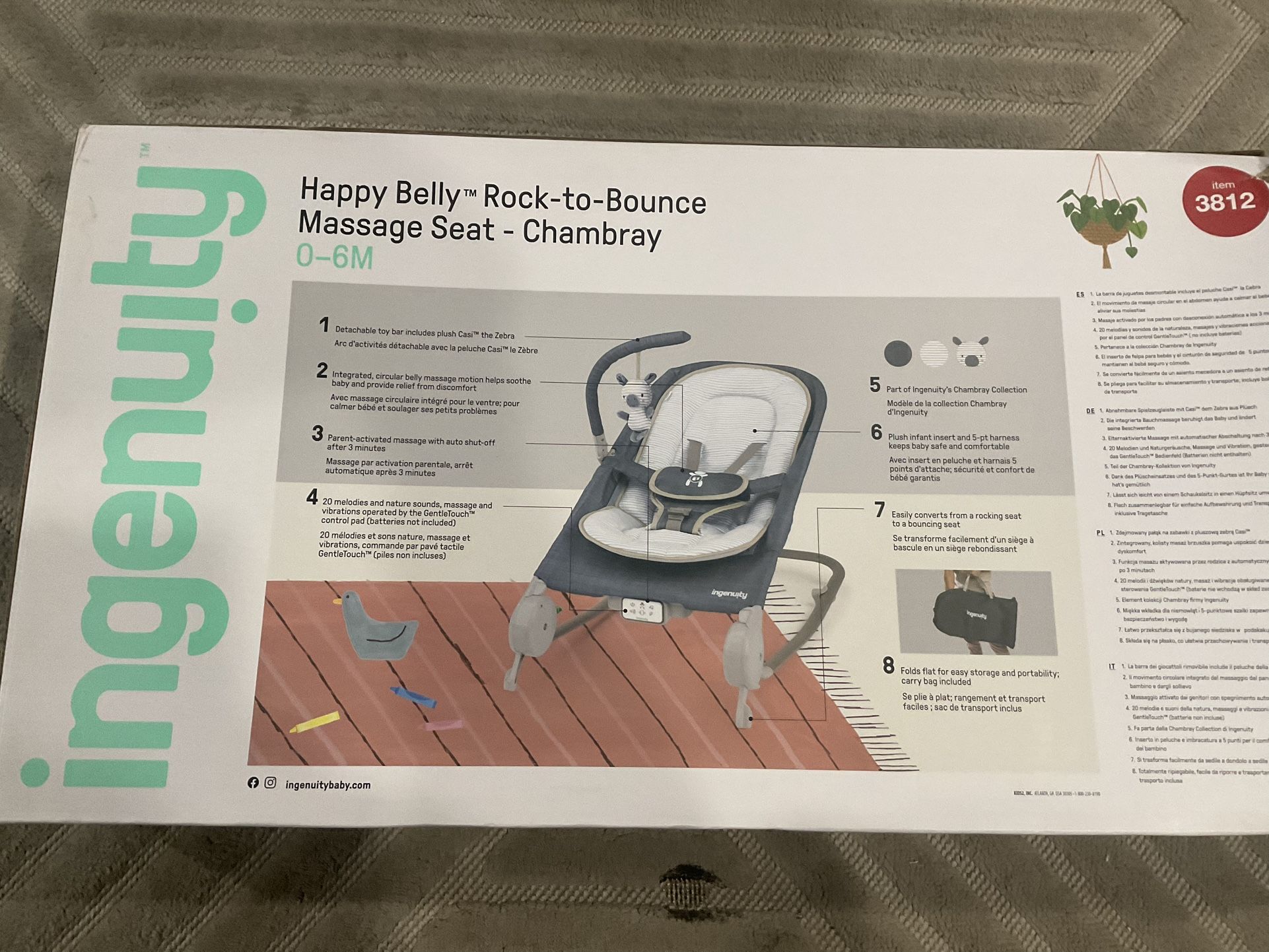 Rock To Bounce Massage Seat