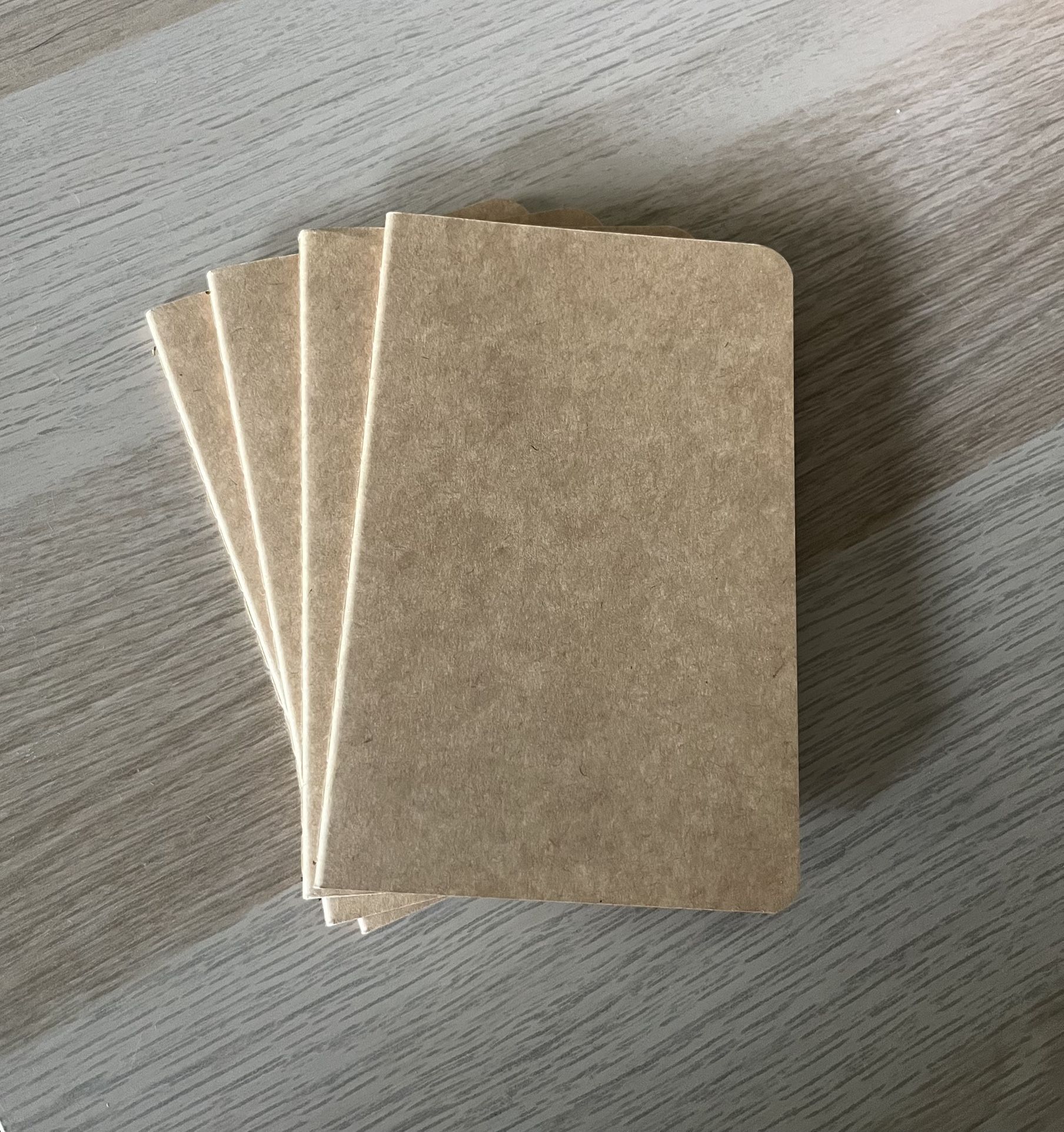 Kraft Notebooks (Set Of 4)