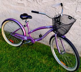 Women's infinity lahaina 26" Beach Cruiser bike bicicleta basket