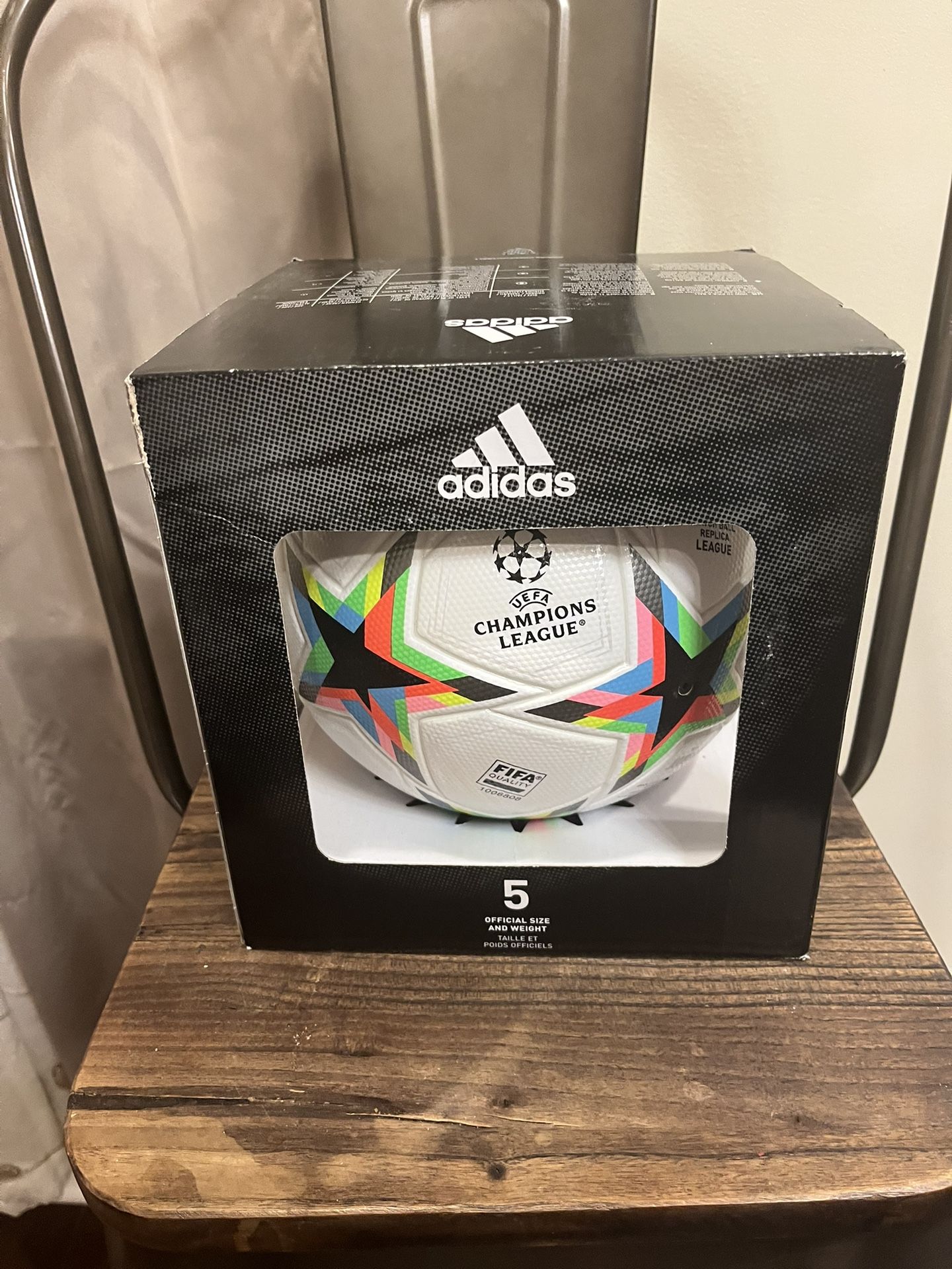 adidas UEFA Champions League Match Ball League Ball HE3771 Size 5