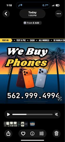 Phone Buyer in LA/OC - We Buy Used iPhone 12-18 Pro Max, PAID ON THE SPOT
