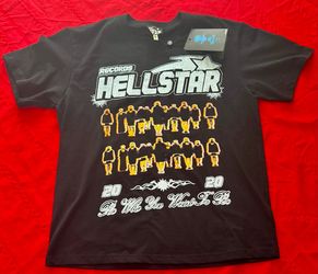hellstar t-shirt medium in mens