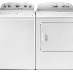 WHIRLPOOL HIGH EFFICIENCY MATCHING WASHER AND DRYER COMBO  