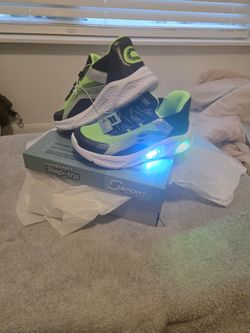 Skechers S Sport Hands Free Step-Ins Light-Up Sneakers