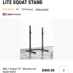 Rogue SML-1 Squat Rack