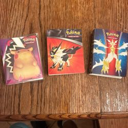 Pokémon card mini binders