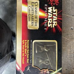 Star Wars Clash Of The Light Sabers Card Game