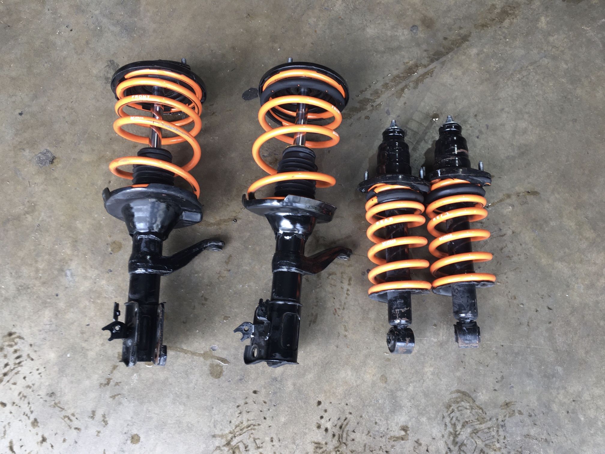 2007-2011 Honda Element SC Suspension With Megan Racing Lowering Springs