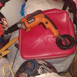 Rigid Corded 1/2 Drill Brand New Hardly Used Will Sell For 50.00