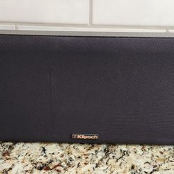 Klipsch KV-1 Center Channel Speaker Home Theater 3-Way Audio Audiophile Black