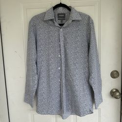 Bonobos Men’s Button Down Slim Fit Shirt size 15.5/33 Wrinkle free