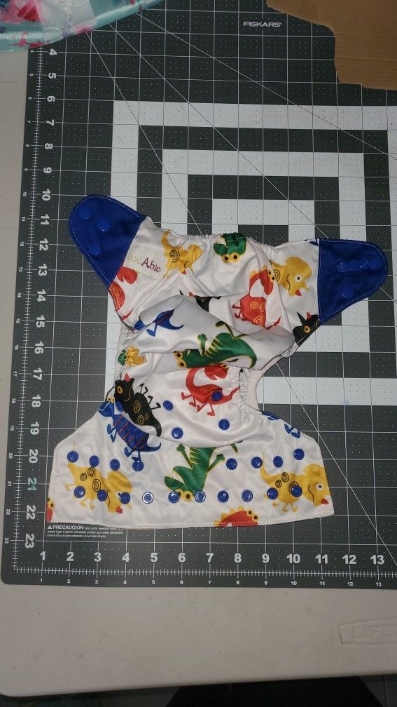 12 Baby Cloth Diapers