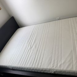 IKEA Full Bed Frame And Mattress