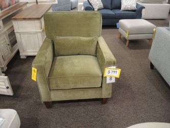 Sklar Peppler Victoria Track Arm Accent Chair - Olive | Armchair