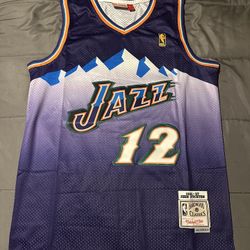 John Stockton Utah Jazz #12 Mitchell & Ness Hardwood Classics Jersey – New w/ Tags