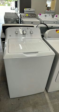 GE Top Load Washer White - Large Capacity Multiple Cycles