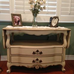 Vintage French Style Console Server