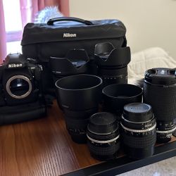 Nikon D850 Body + Lenses (Optional)