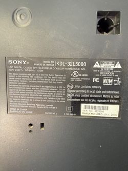 Sony KDL-32L5000 32-inch LCD TV