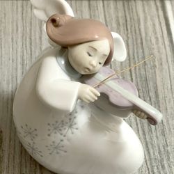 Vintage Lladro Girl w/Violin