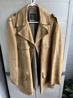 Vintage Suede Leather Jacket