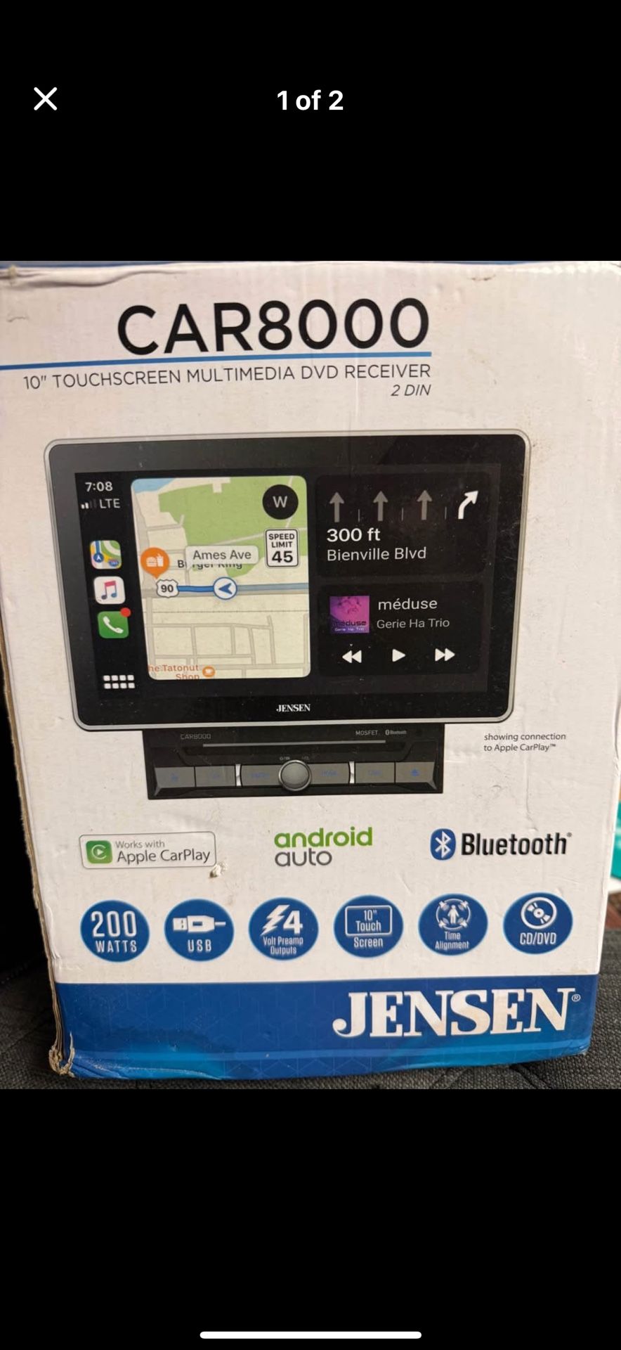 Touchscreen Multimedia DVD Receiver