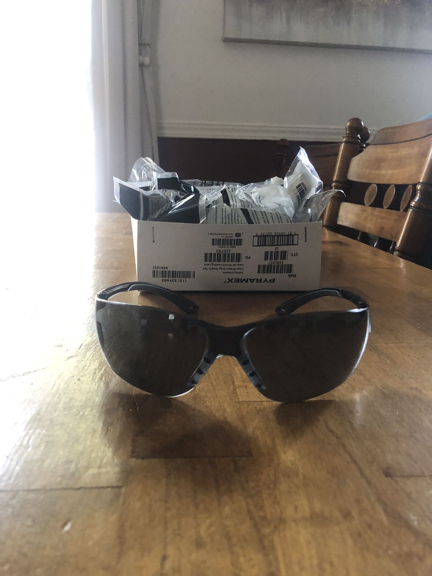 Dark And Clear Safety Glasses