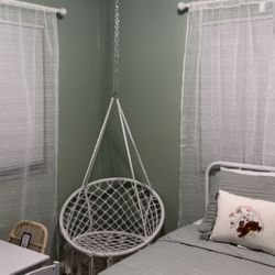 Hanging Macramé Chair 