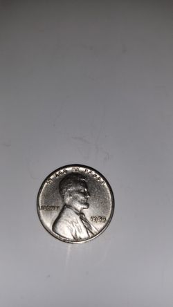 (1) 1953 Steel Wheat Penny. No Mint Mark