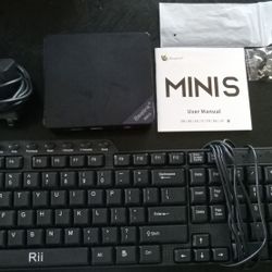 Beelink MINI S and Rii Business Keyboard And Mouse