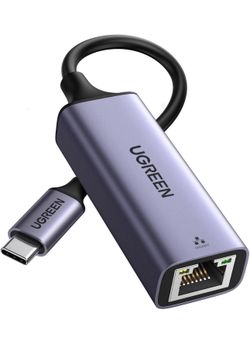 UGREEN USB C to Ethernet Adapter, Plug and Play Ethernet Adapter, 1Gbps Gigabit RJ45 to Type-C (Thunderbolt 4/3 Compatible) Network Dongle, Compatible