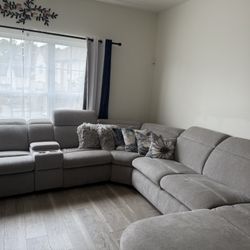 Grey Sectional Couch