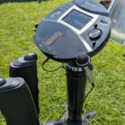 Karaoke Machine, Speakers, and One Microphone 